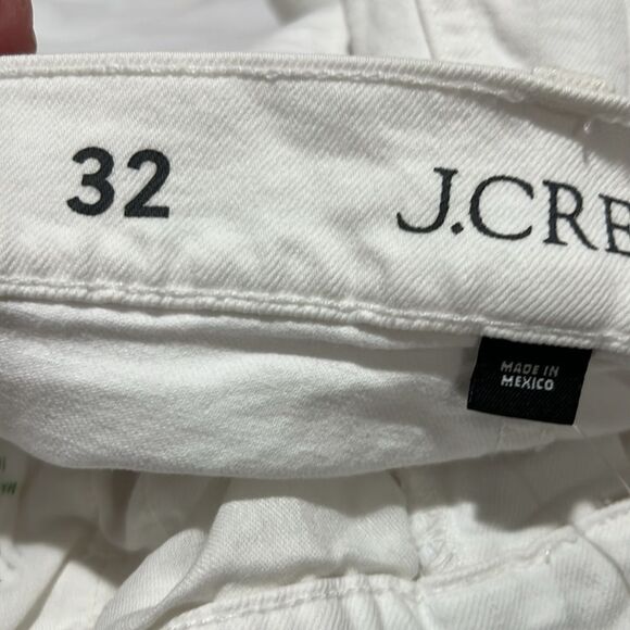 J. Crew BM338 Wide-leg denim trouser in white size 32 NWT - Picture 10 of 13